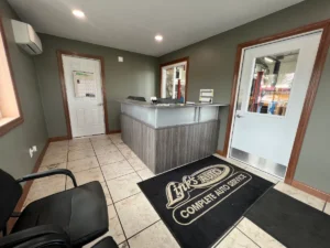 Floor Tiling Modern In Auto Shop 2