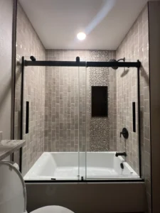 Bathtub Modern Tiling