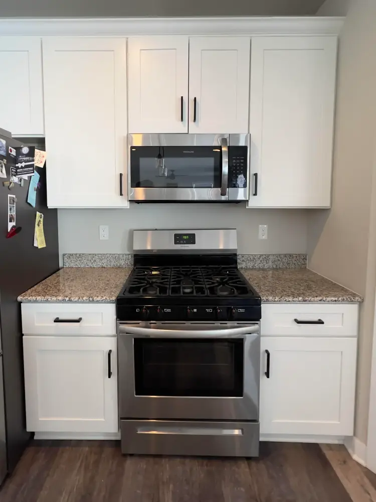 Kitchen Backsplash Before