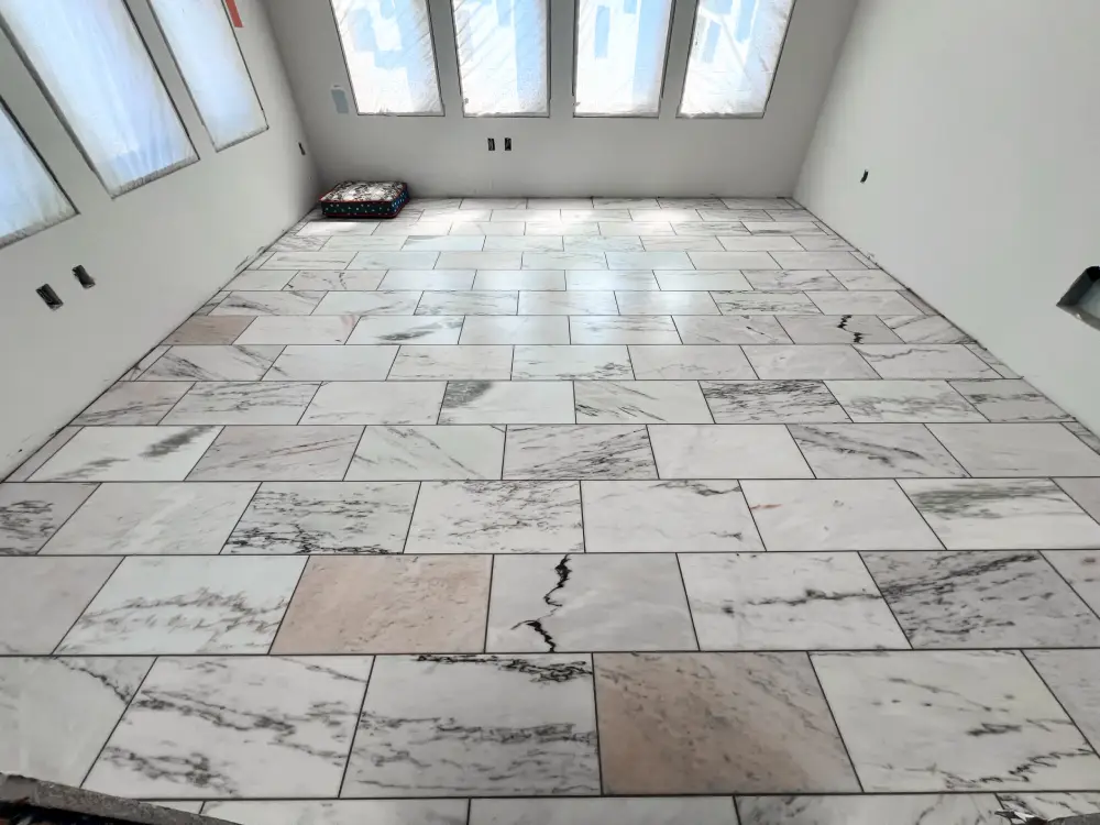 beautiful tile flooring