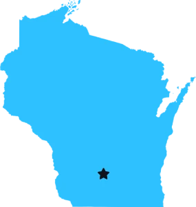 Wisconsin map